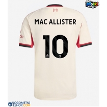 Moški Nogometni dresi Liverpool Alexis Mac Allister #10 Gostujoči 2025-26 Kratek Rokav